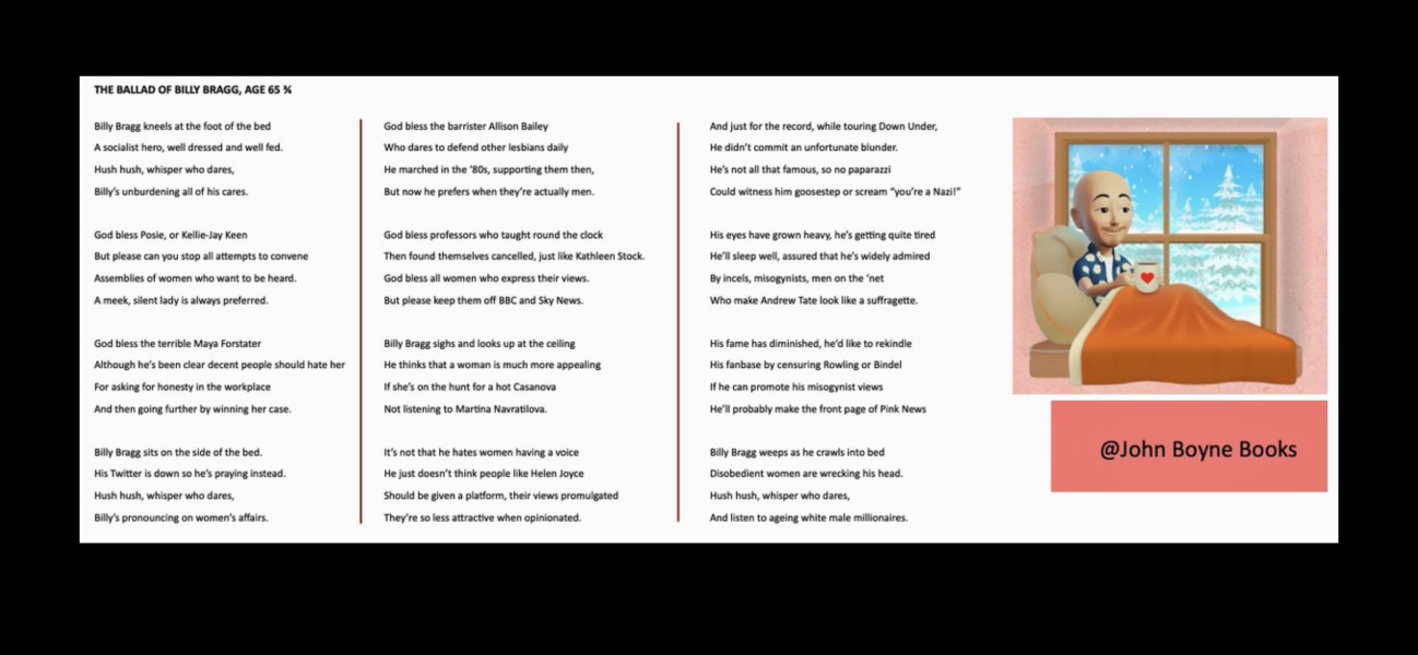 The Ballad of Billy Bragg (John Boyne)