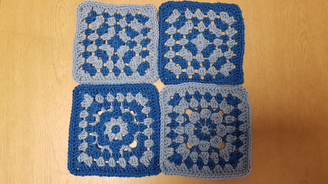 Woolly Hugs: A blanket in memory of JanH.