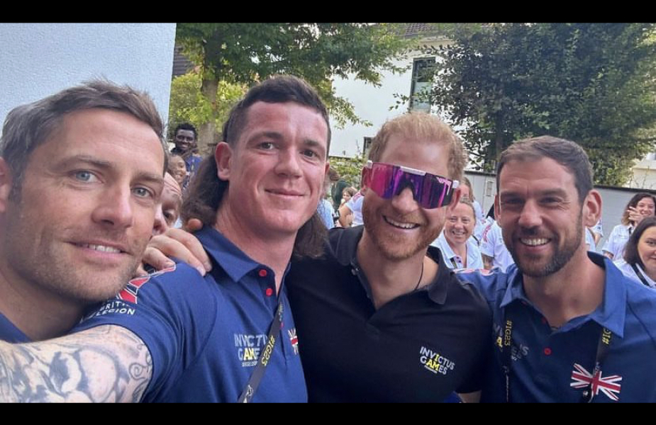 Heart of Invictus  Well done that man!