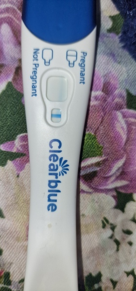 Clear Blue Ultra Early horizontal line- what does this mean?