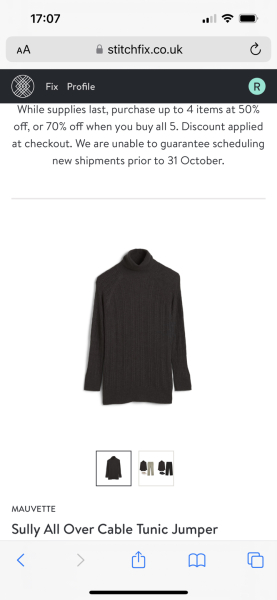 Stitch fix to close