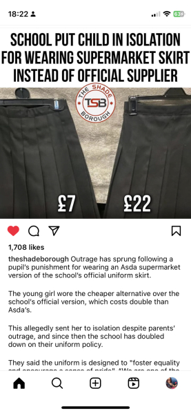 Just read the bloody uniform policy!!!
