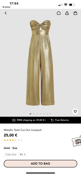 A really killer jumpsuit for my 40th
