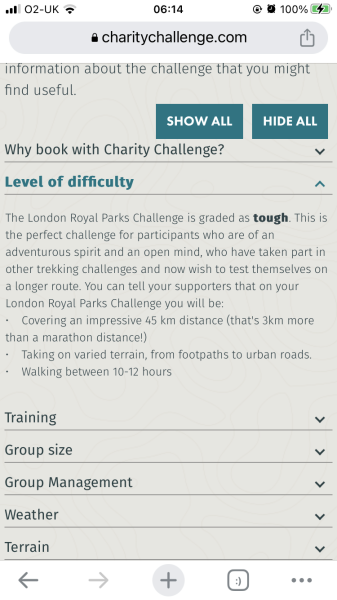To dread this company charity day?