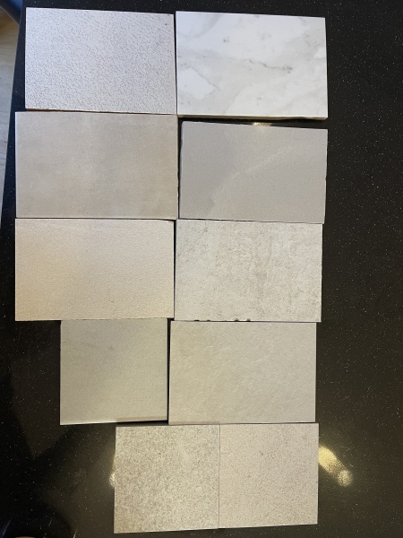 White Matt bathroom tiles - do they exist