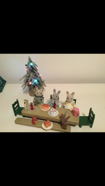 Starting a christmas village display