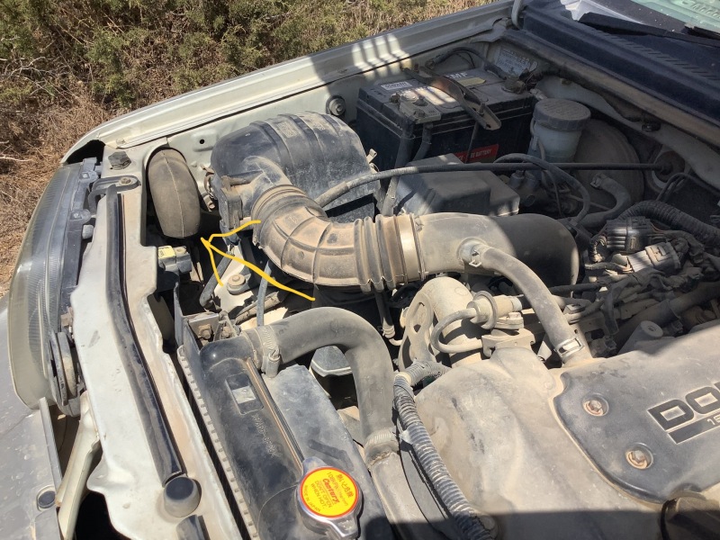 Driving a 4x4...