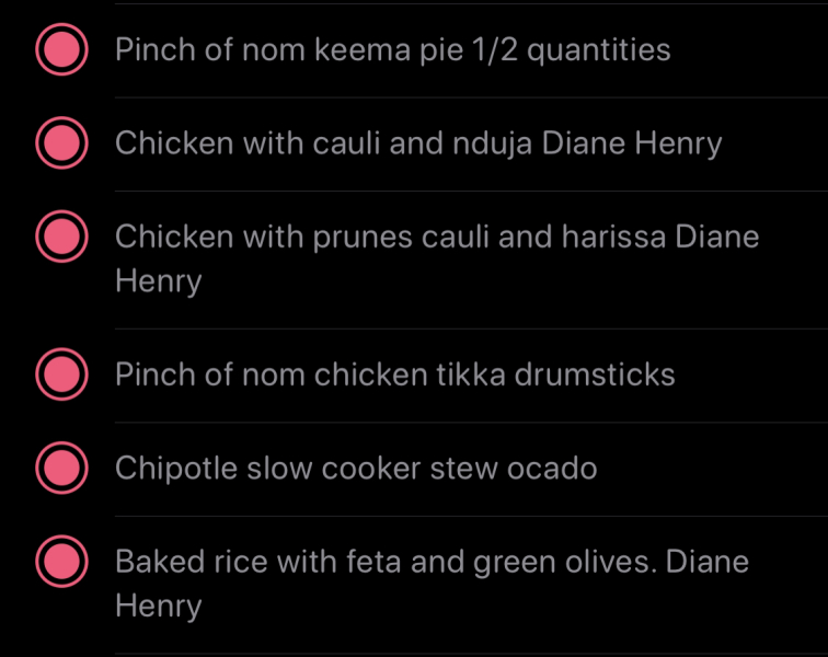 Weekly new recipe thread