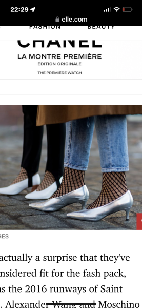 Ankle grazers and pale legs