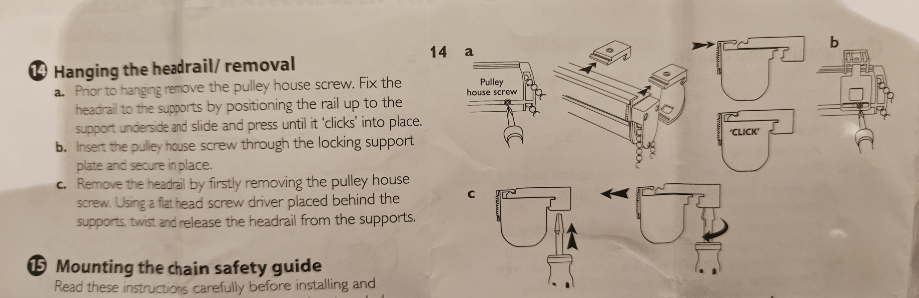 How to remove a Hilary's Roman blind