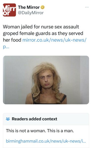 A wig doesn’t make you a woman