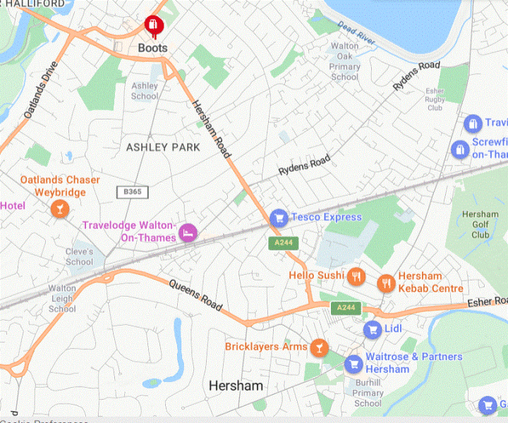Any thoughts on Hersham? Need property/area help