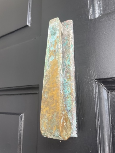Can I sort this door knocker out without replacing it?