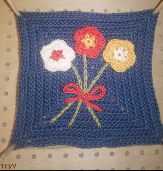 Woolly Hugs: A blanket in memory of JanH.