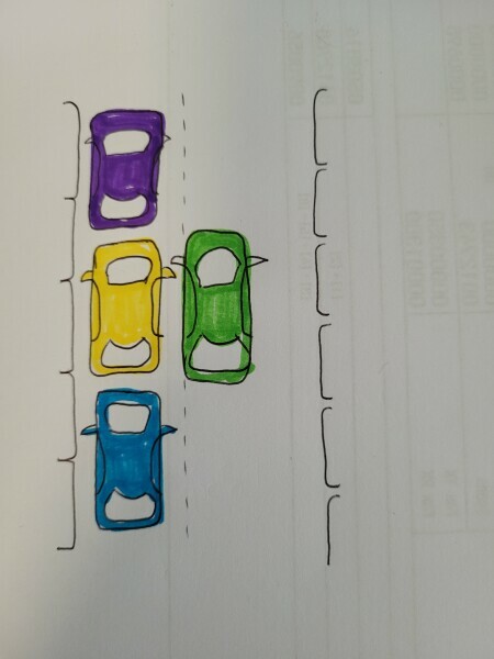 Neighbours own the road of course!