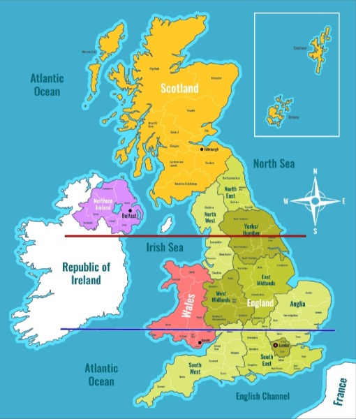 What’s the furthest north in the UK you’ve been? Where do you think the north starts?