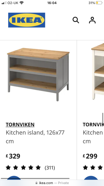 Islands in small kitchens are a hindrance?