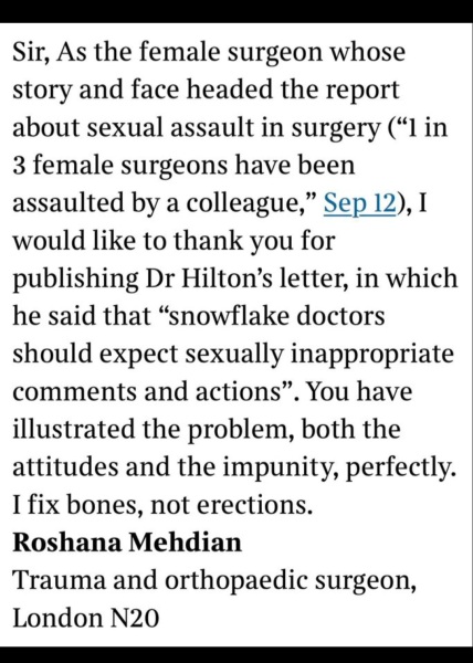 Female surgeons sexually assaulted by colleagues while operating