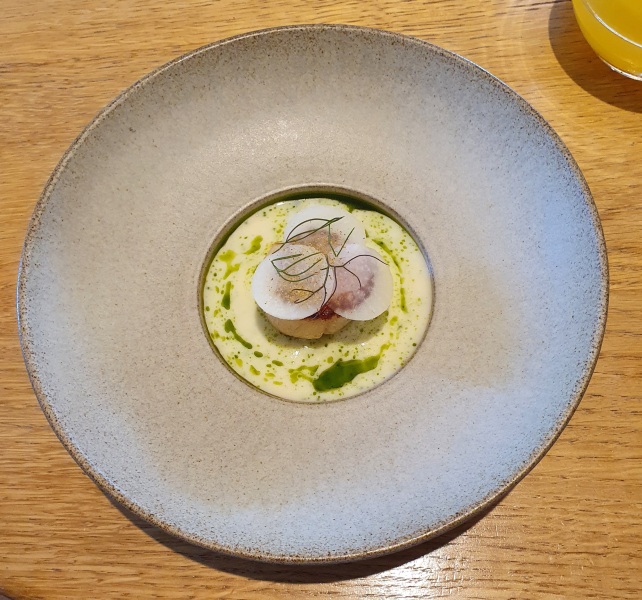 To share my Michelin star dinner experience with you?