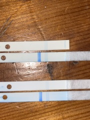 blue positive pink negative