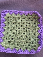 Woolly Hugs: A blanket in memory of JanH.