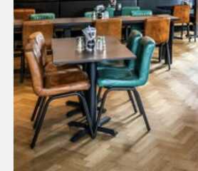 Can you help me find this leather dining chair?