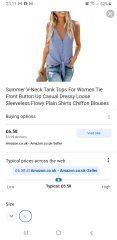 Plain coloured v neck work blouses