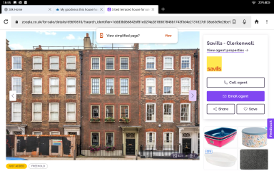 My goodness this house has potential….