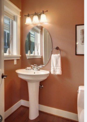 How to make the bathroom less prison-y