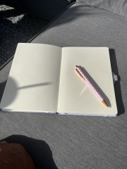 The joy of a new notebook