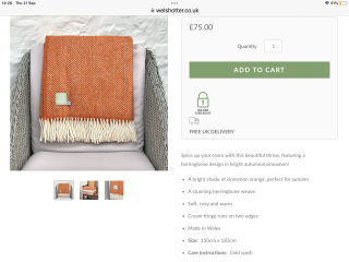 I want something Autumnal. But I don't know what.