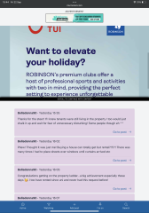 Advert taking over entire screen