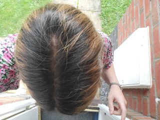 To think this about my new hair....