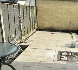Neighbour has just lowered the fence!