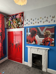 Spider-Man bedroom