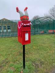 To think that postbox toppers are an aberration and those who produce them should be shot at dawn (I should say 'light hearted' here but it goes against the grain)