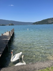 If we loved Annecy - where next? (Swimming, kayaking, cycling)