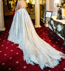 Wedding dress woes- I need to lose an inch around my waist in 2 weeks