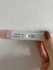 Possible positive after miscarriage?
