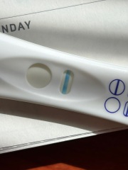 Faint positive?