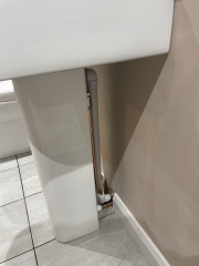 Is this normal for piping be so visible?