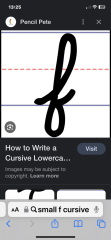 Have I been writing f wrong my whole life?