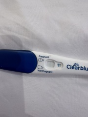 Faint positive?
