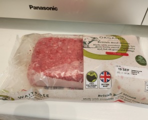 Mince - pack puffed up