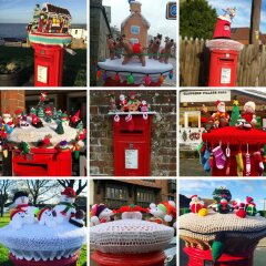 To think that postbox toppers are an aberration and those who produce them should be shot at dawn (I should say 'light hearted' here but it goes against the grain)