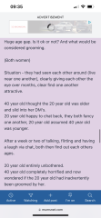20 and 40 year old women