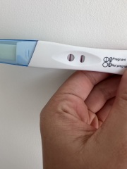 Blood??? & positive test