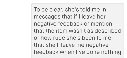 Anyone have experience of Vinted removing an unfair seller review?