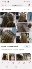 To think this about my new hair....
