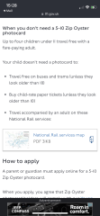 London trains with kids